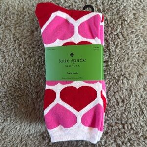 Kate Spade crew socks, three pack new